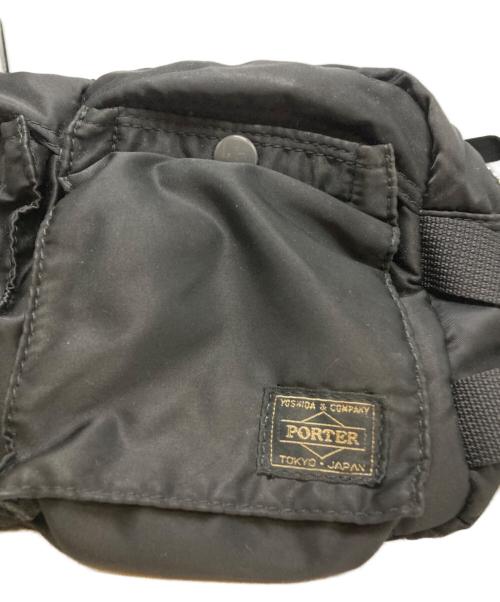 PORTER（ポーター）PORTER (ポーター) タンカーウエストバッグ ブラックの古着・服飾アイテム