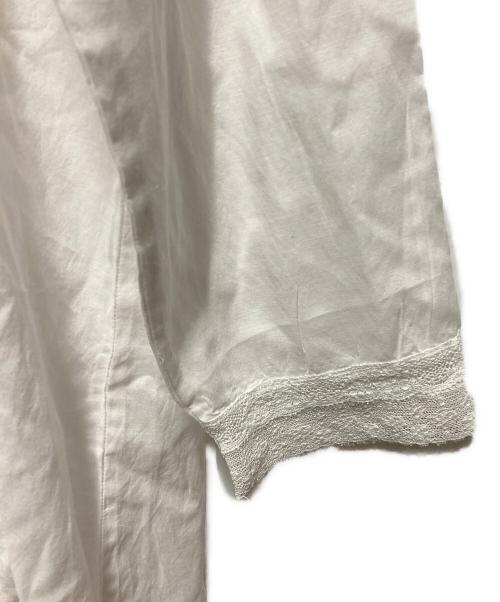 Curensology（カレンソロジー）Curensology (カレンソロジー) レーヨンレースチュニック ホワイト サイズ:ＦＲＥＥ 未使用品の古着・服飾アイテム