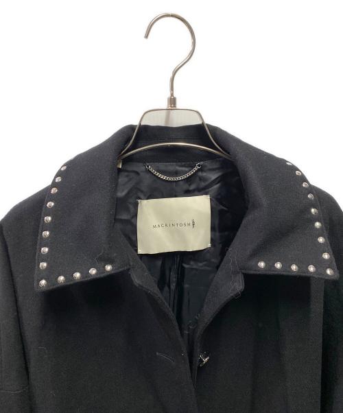 MACKINTOSH（マッキントッシュ）MACKINTOSH (マッキントッシュ) 25AW　HUMBIE STUDS MB コート ブラック サイズ:8の古着・服飾アイテム
