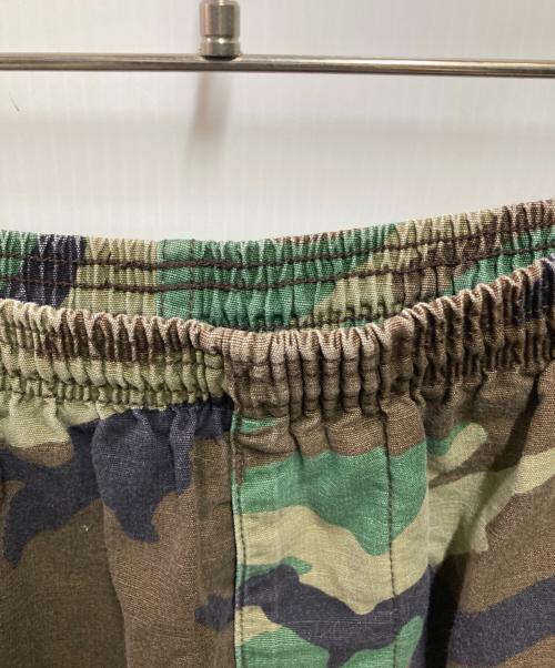 stussy（ステューシー）stussy (ステューシー) カモ柄ハーフパンツ ブラウン サイズ:Mの古着・服飾アイテム