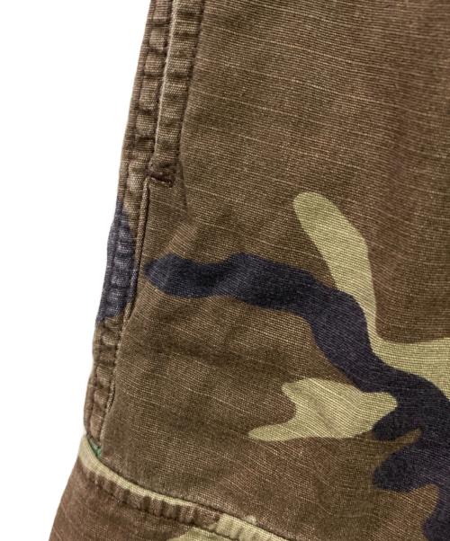 stussy（ステューシー）stussy (ステューシー) カモ柄ハーフパンツ ブラウン サイズ:Mの古着・服飾アイテム