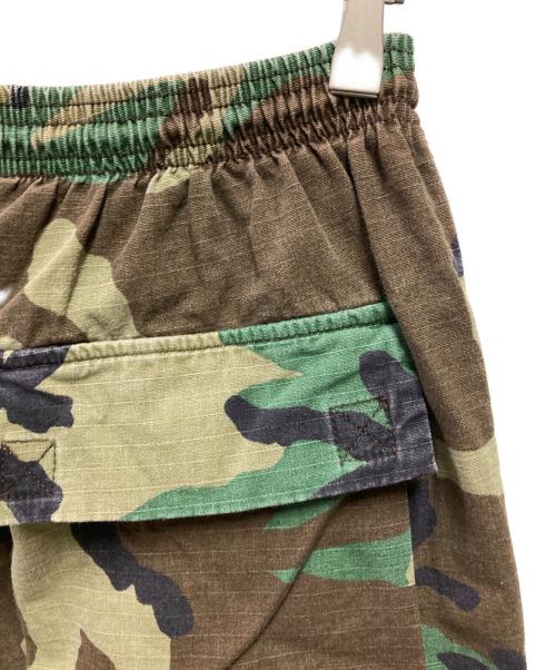 stussy（ステューシー）stussy (ステューシー) カモ柄ハーフパンツ ブラウン サイズ:Mの古着・服飾アイテム