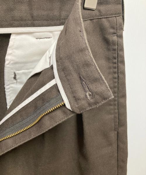 Dickies（ディッキーズ）Dickies (ディッキーズ) SEDAN ALL-PURPOSE (セダンオールパーパス) Tuck Wide Shorts ブラウン サイズ:Lの古着・服飾アイテム