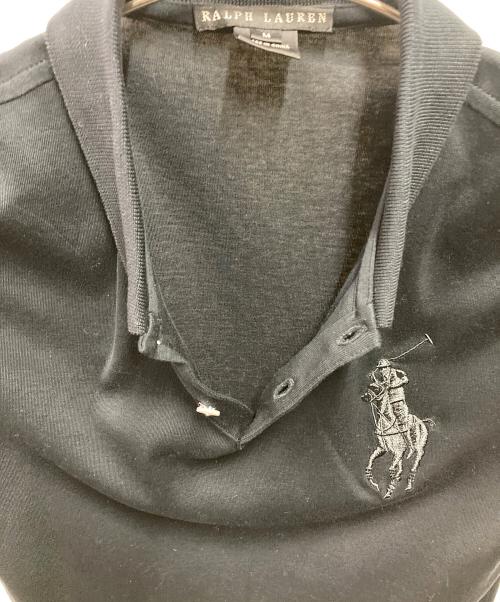 RALPH LAUREN（ラルフローレン）RALPH LAUREN (ラルフローレン) ポロシャツ ブラック サイズ:Mの古着・服飾アイテム