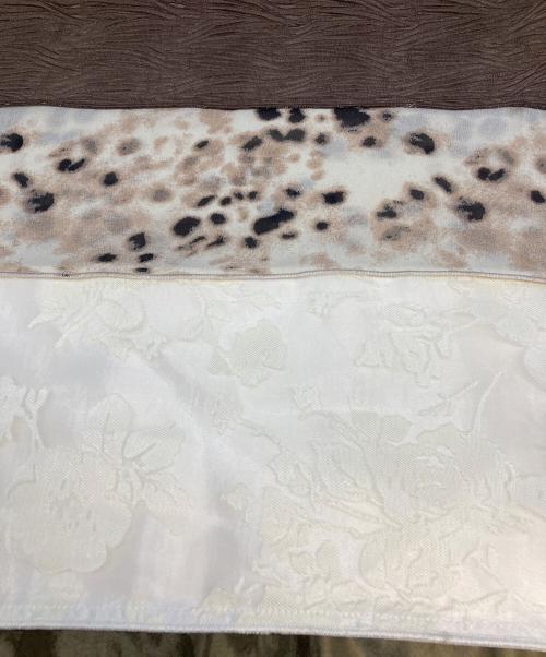 LAGUA GEM（ラグアジェム）LAGUA GEM (ラグアジェム) LILI PATCH WORK スカーフ グリーン 未使用品の古着・服飾アイテム