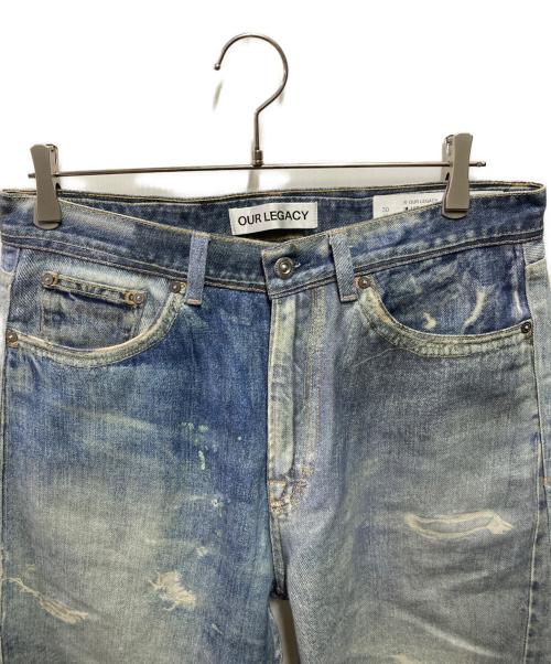 OUR LEGACY（アワーレガシー）OUR LEGACY (アワーレガシー) THIRD CUT Digital Denim インディゴ サイズ:30の古着・服飾アイテム