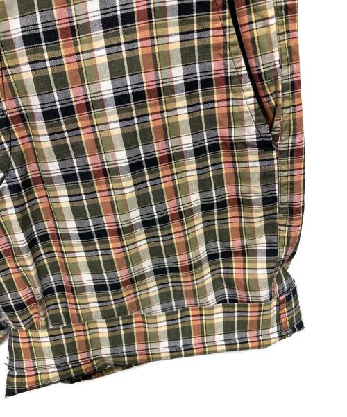 stussy（ステューシー）stussy (ステューシー) 90's チェックショーツ グリーン サイズ:30の古着・服飾アイテム