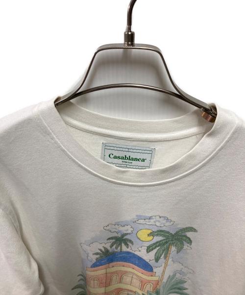 CASABLANCA（カサブランカ）CASABLANCA (カサブランカ) Hotel Tee ホワイト サイズ:Mの古着・服飾アイテム