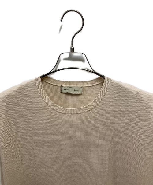 ebure（エブール）ebure (エブール) Ron Herman (ロンハーマン) ノースリーブニットワンピース ベージュ サイズ:ＦＲＥＥの古着・服飾アイテム