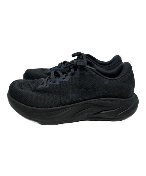 HOKAONEONE（ホカオネオネ）HOKAONEONE (ホカオネオネ) スニーカー ブラック サイズ:24.5ｃｍの古着・服飾アイテム