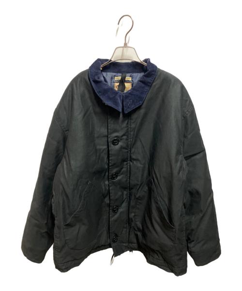 NIGEL CABOURN（ナイジェルケーボン）NIGEL CABOURN (ナイジェルケーボン) DECK JACKET CORD CLOTH ブラック サイズ:50の古着・服飾アイテム