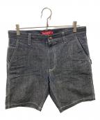 SUPREMEシュプリーム）の古着「デニムペインターショートパンツ」｜インディゴ
