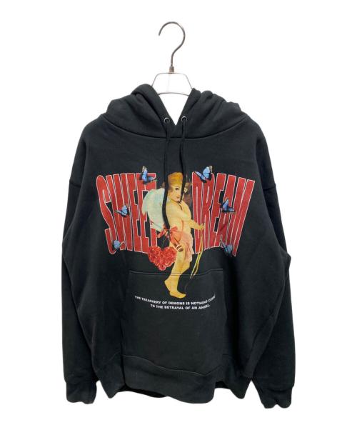 SUGATA（スガタ）SUGATA (スガタ) SWEET DREAM HOODIE ブラック サイズ:Ｌの古着・服飾アイテム
