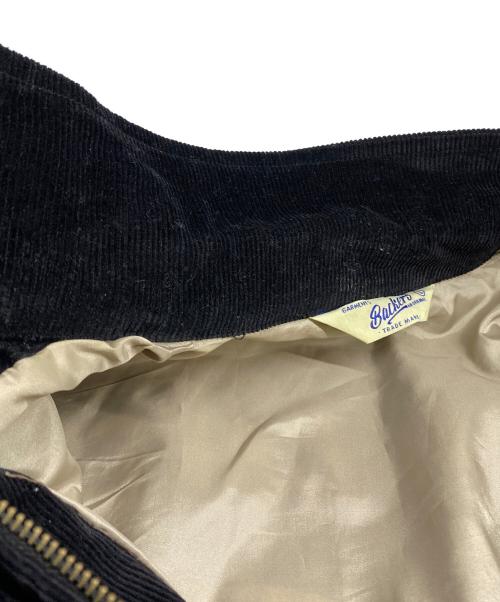 BACKERS（バッカーズ）BACKERS (バッカーズ) コーデュロイジャケット ブラック サイズ:Ｌの古着・服飾アイテム
