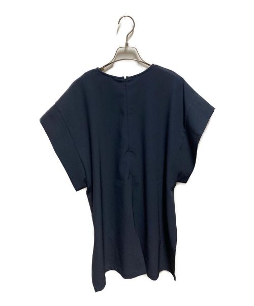 LE PHIL（ル フィル）LE PHIL (ル フィル) 2WAYツイルブラウス ネイビー サイズ:Freeの古着・服飾アイテム