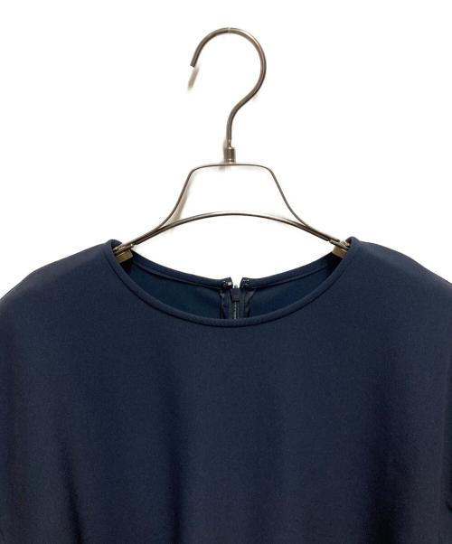 LE PHIL（ル フィル）LE PHIL (ル フィル) 2WAYツイルブラウス ネイビー サイズ:Freeの古着・服飾アイテム