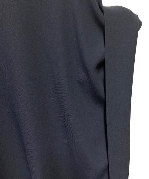 LE PHIL（ル フィル）LE PHIL (ル フィル) 2WAYツイルブラウス ネイビー サイズ:Freeの古着・服飾アイテム