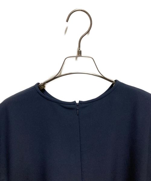 LE PHIL（ル フィル）LE PHIL (ル フィル) 2WAYツイルブラウス ネイビー サイズ:Freeの古着・服飾アイテム