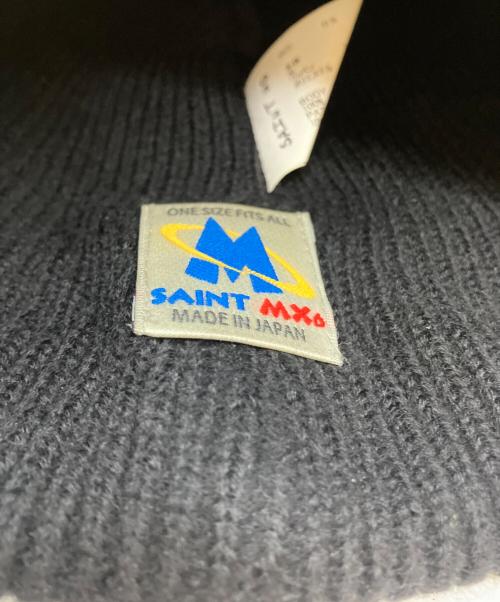 SAINT MICHAEL（セントマイケル）SAINT MICHAEL (セントマイケル) KNIT CAP ブラック サイズ:SIZE OSの古着・服飾アイテム
