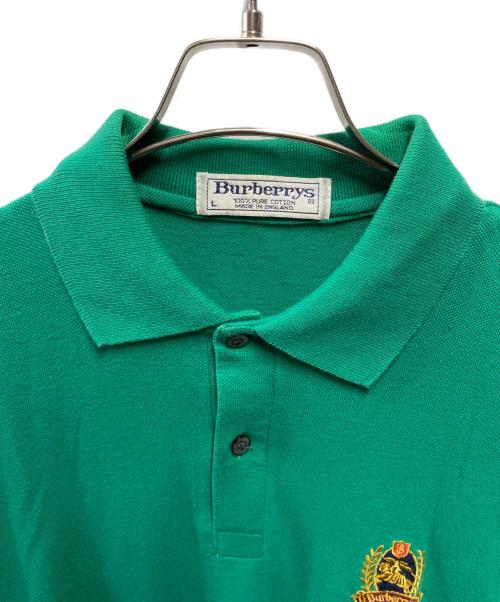 Burberry's（バーバリーズ）Burberry's (バーバリーズ) 90's ポロシャツ グリーン サイズ:Ｌの古着・服飾アイテム