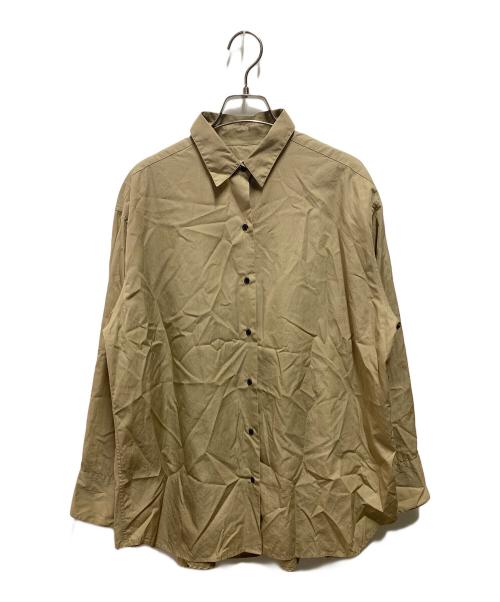 Demi-Luxe Beams（デミルクス ビームス）Demi-Luxe Beams (デミルクス ビームス) 2WAY オーバーシャツ ベージュ サイズ:36の古着・服飾アイテム