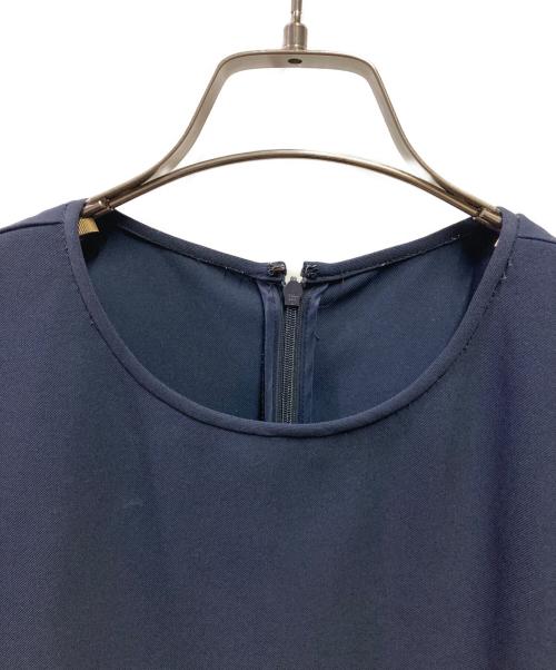 LE PHIL（ル フィル）LE PHIL (ル フィル) 2WAYツイルブラウス ネイビー サイズ:FREEの古着・服飾アイテム