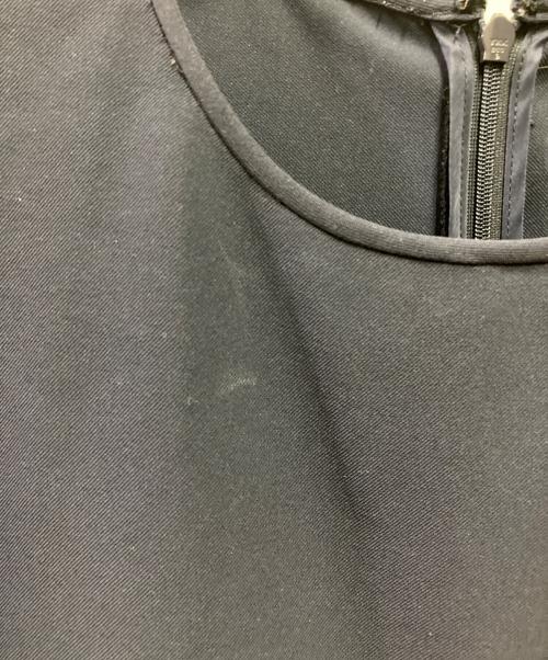 LE PHIL（ル フィル）LE PHIL (ル フィル) 2WAYツイルブラウス ネイビー サイズ:FREEの古着・服飾アイテム
