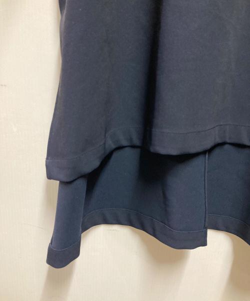 LE PHIL（ル フィル）LE PHIL (ル フィル) 2WAYツイルブラウス ネイビー サイズ:FREEの古着・服飾アイテム