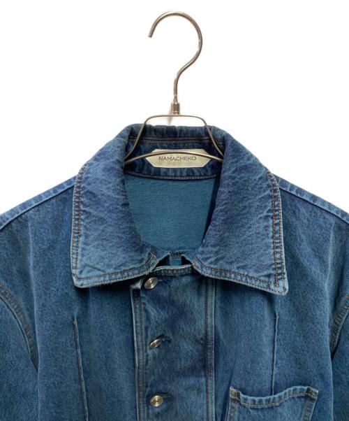 NAMACHEKO（ナマチェコ）NAMACHEKO (ナマチェコ) manni denim jacket インディゴ サイズ:Ｓの古着・服飾アイテム