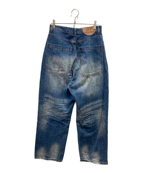 OY（オーワイ）OY (オーワイ) C.B WASHED JEANS インディゴ サイズ:1の古着・服飾アイテム
