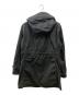 BURBERRY BLACK LABEL (バーバリーブラックレーベル) モッズコート ブラック サイズ:Ｌ：9000円