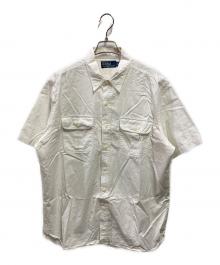 POLO RALPH LAUREN（ポロ・ラルフローレン）の古着「サファリシャツ」｜ホワイト