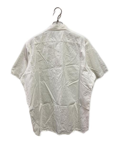 POLO RALPH LAUREN（ポロ・ラルフローレン）POLO RALPH LAUREN (ポロ・ラルフローレン) サファリシャツ ホワイト サイズ:Ｌの古着・服飾アイテム
