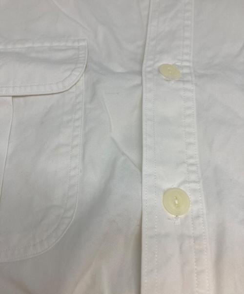 POLO RALPH LAUREN（ポロ・ラルフローレン）POLO RALPH LAUREN (ポロ・ラルフローレン) サファリシャツ ホワイト サイズ:Ｌの古着・服飾アイテム
