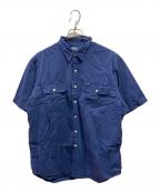 POLO RALPH LAURENポロ・ラルフローレン）の古着「サファリシャツ」｜ネイビー