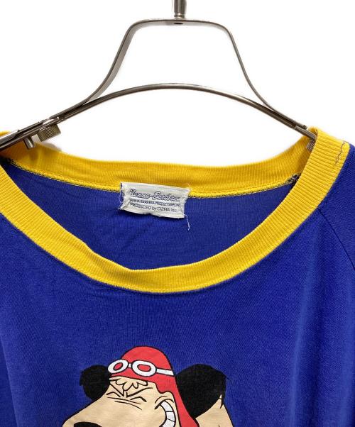 Hanna Barbera（ハンナ・バーベラ）Hanna Barbera (ハンナ・バーベラ) 90sプリントTシャツ ブルー サイズ:Lの古着・服飾アイテム