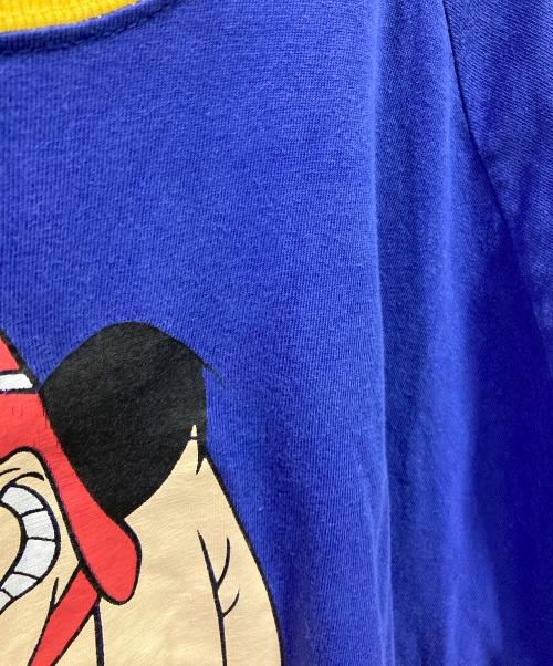 Hanna Barbera（ハンナ・バーベラ）Hanna Barbera (ハンナ・バーベラ) 90sプリントTシャツ ブルー サイズ:Lの古着・服飾アイテム