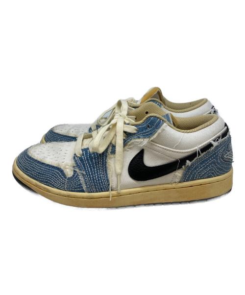 NIKE（ナイキ）NIKE (ナイキ) Nike Air Jordan 1 Low SE ホワイト×インディゴ サイズ:27.5cmの古着・服飾アイテム
