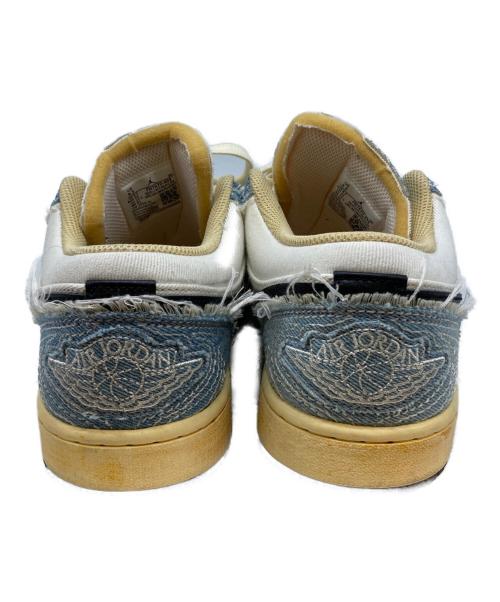 NIKE（ナイキ）NIKE (ナイキ) Nike Air Jordan 1 Low SE ホワイト×インディゴ サイズ:27.5cmの古着・服飾アイテム