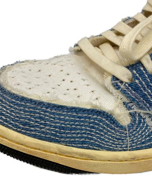 NIKE（ナイキ）NIKE (ナイキ) Nike Air Jordan 1 Low SE ホワイト×インディゴ サイズ:27.5cmの古着・服飾アイテム