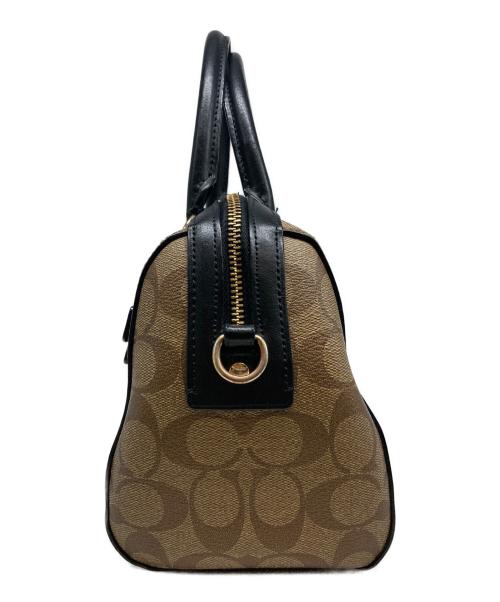 COACH（コーチ）COACH (コーチ) ローアン サッチェル 2wayバッグ ベージュの古着・服飾アイテム