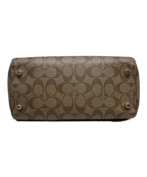 COACH（コーチ）COACH (コーチ) ローアン サッチェル 2wayバッグ ベージュの古着・服飾アイテム