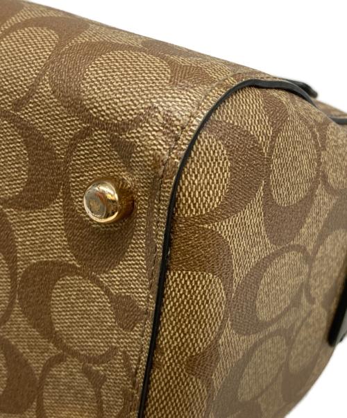 COACH（コーチ）COACH (コーチ) ローアン サッチェル 2wayバッグ ベージュの古着・服飾アイテム