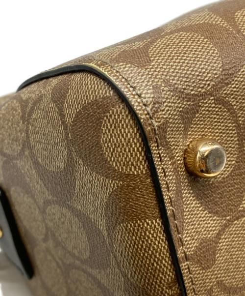 COACH（コーチ）COACH (コーチ) ローアン サッチェル 2wayバッグ ベージュの古着・服飾アイテム