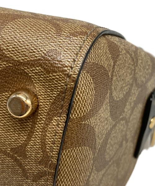 COACH（コーチ）COACH (コーチ) ローアン サッチェル 2wayバッグ ベージュの古着・服飾アイテム