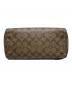 中古・古着 COACH (コーチ) ローアン サッチェル 2wayバッグ ベージュ：10000円