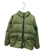 STONE ISLANDストーンアイランド）の古着「GARMENT DYED CRINKLE REPS R-NY DOWN」｜グリーン