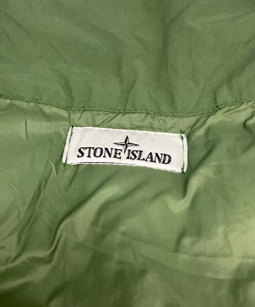 STONE ISLAND（ストーンアイランド）STONE ISLAND (ストーンアイランド) GARMENT DYED CRINKLE REPS R-NY DOWN グリーン サイズ:Mの古着・服飾アイテム