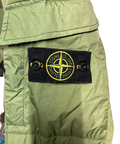 STONE ISLAND（ストーンアイランド）STONE ISLAND (ストーンアイランド) GARMENT DYED CRINKLE REPS R-NY DOWN グリーン サイズ:Mの古着・服飾アイテム
