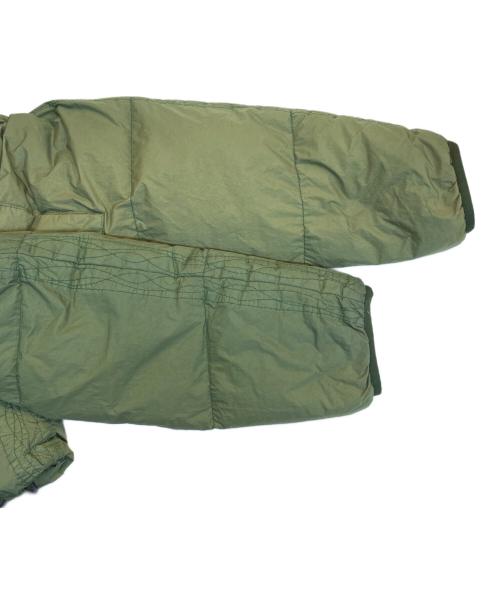 STONE ISLAND（ストーンアイランド）STONE ISLAND (ストーンアイランド) GARMENT DYED CRINKLE REPS R-NY DOWN グリーン サイズ:Mの古着・服飾アイテム